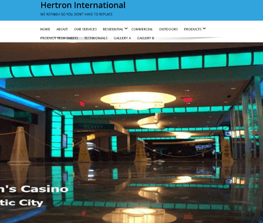 Hertron International,  concrete system