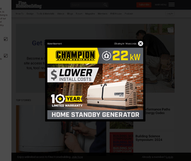 Fine Homebuilding fine home
