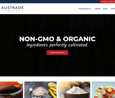 Austrade baking ingredients food