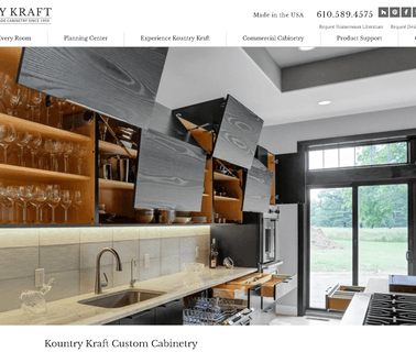 Kountry Kraft Kitchens scrim kraft