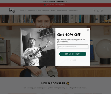 Loog Guitars guitars and music