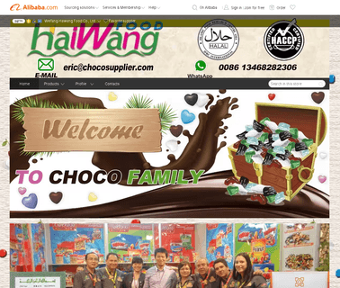 Weifang Haiwang Food chocolate sunflower seeds