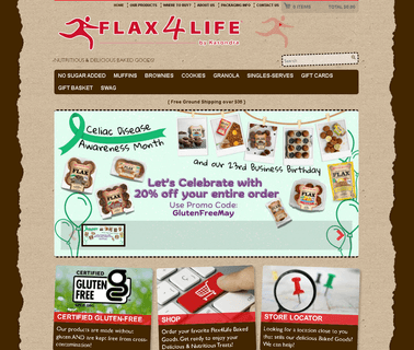 Flax4Life wheat dessert