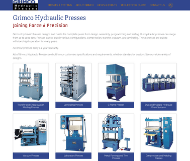 Grimco Hydraulic Presses hydraulic transfer