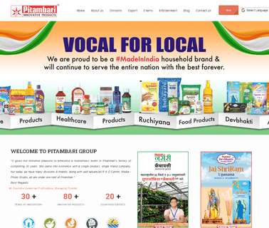 Pitambari Products cold pressed oil