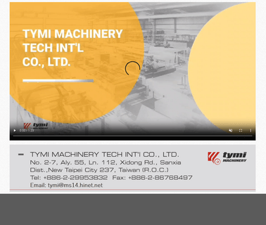 Tymi Machinery Industrial machinery industrial