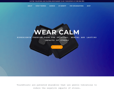 The Touchpoint Solution; Lifestyle Wearables use body