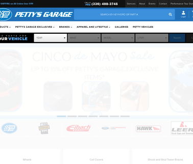 Pettys Garage service vehicle