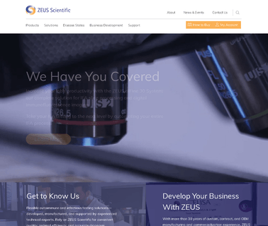 Zeus Scientific see pro