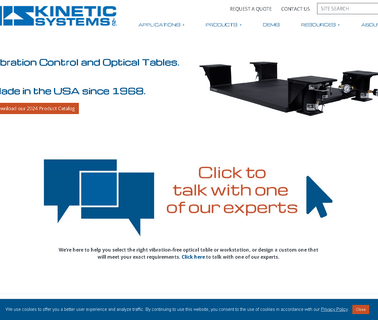 Kinetic Systems equipment stand