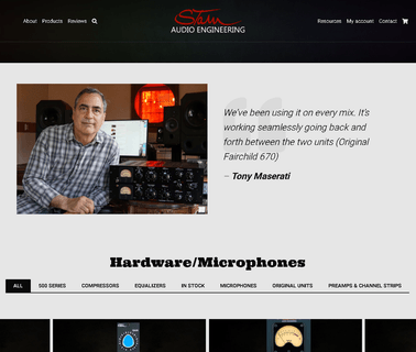 Home - Stam Audio recording gear