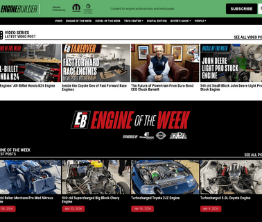 Engine Builder Magazine engine builder