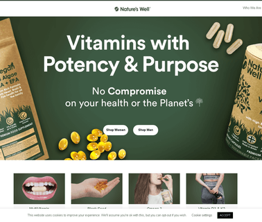 Natures Well Labs food ingredients fats oils