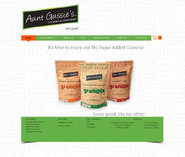 Aunt Gussies Cookies: Profile appetizers