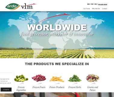 Ardovlm; Global Frozen Food Vendor, Processor ancient treasures