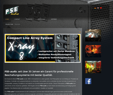 Pse-Audio speakers line array