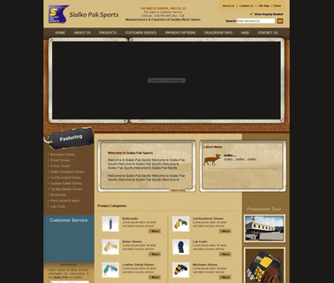 Sialko Pak Sport apparel leather