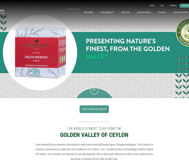Bogawantalawa Tea Marketing Pvt Ltd. golden single