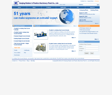 Nanjing Rubber and Plastics Machinery Plant twin double edge