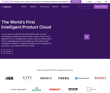 Akeneo the Open Source Pim information software