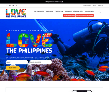 Pdot Philippine Department of Tourism and square steel