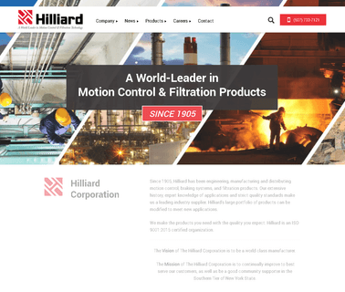 Hilliard Corporation filter cartridges