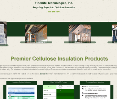 Fiberlite Technologies: Cellulose Insulation Green Building ethyl cellulose