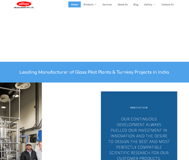 Ablaze Export Incorporation glass distillation