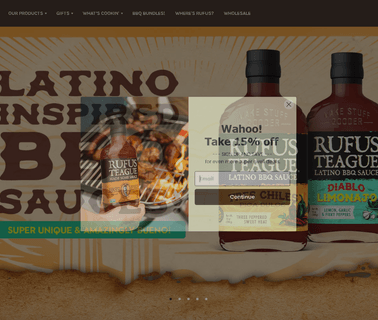 Rufus Teague spices condiments seasonings