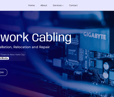 Cabling Installation Fiber Optic Cable Repair Network Cable fiber installation