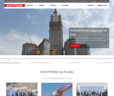 Home - Wolffkran aerial cranes attachments