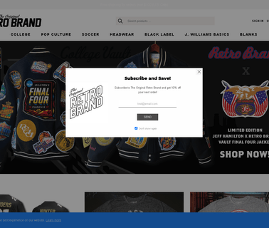 Home - Retro Brand 50s retro