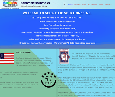 Scientific Solutions - Data Acquisition Control firewire 1394 ieee