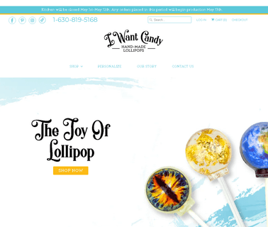 Vintage Confections lollipop