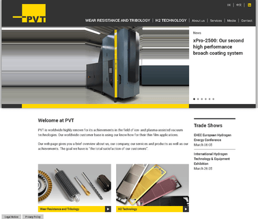 Pvt Plasma Und Vakuum Technik Gmbh ion and