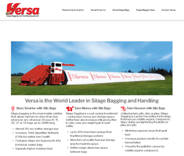 Mobile Bagging Solutions by Versa Corporation bagging