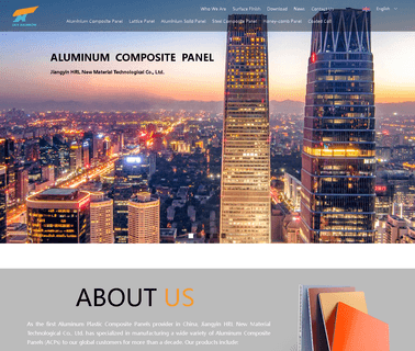Jiangyin Tianhong Decoration Material composite panel wall