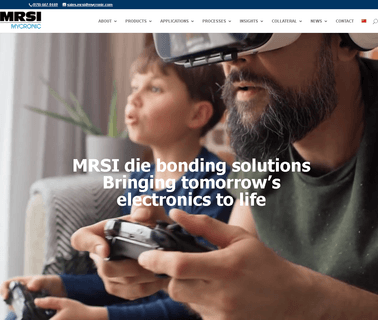 Mrsi Systems Die Bonding and Epoxy Dispensing epoxy 5050