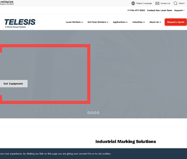 Telesis Markier Systeme fiber diode laser