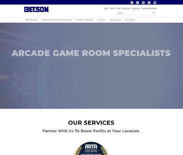 Betson Enterprises beaver vending
