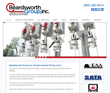 Beardsworth Group Aerosol Filling & Packaging Machinery aerosol carb