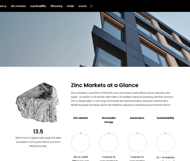Welcome To Zinc World Your Web Resource For 2008 zinc