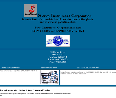 Conductive Plastic and Wirewound Precision Potentiometers by Servo dual wire