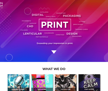 New Dimensions in Print Carlson Print Group Eden Prairie Mn printing technologies