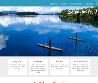 Solomon Islands Visitors Bureau back away