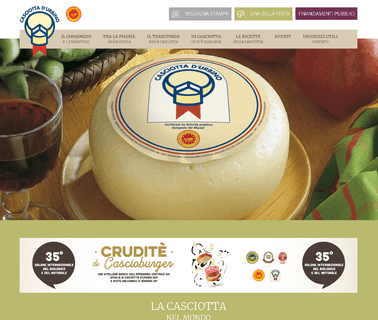 Consorzio Per La Tutela Del Formaggio Casciotta Durbino milk table