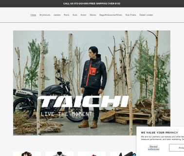Taichi apparel and gear