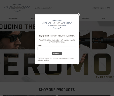 Precision Armament axis machining