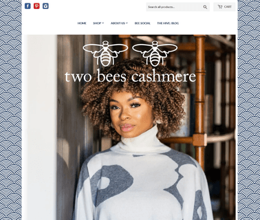 Two Bees Cashmere angora cashmere