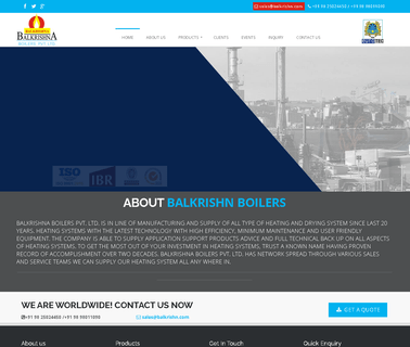 Balkrishna Boilers boilers electric